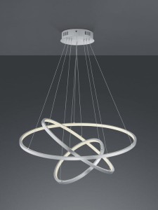 LAMPA WISZĄCA AARON LED NIKIEL 352710307