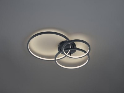 PLAFON AARON LED ANTRACYT 652710342