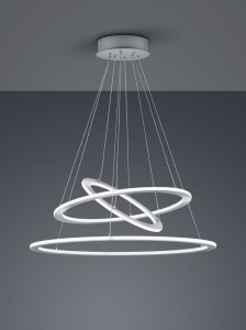 LAMPA WISZĄCA DURBAN LED NIKIEL 321910307