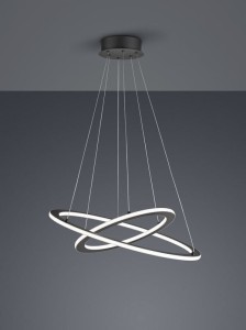 LAMPA WISZĄCA DURBAN 2 LED ANTRACYT 321910242