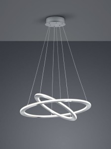 LAMPA WISZĄCA DURBAN 2 LED NIKIEL 321910207