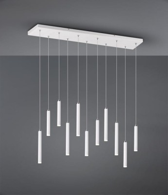 LAMPA WISZĄCA TUBULAR 11 LED BIAŁY 321611131