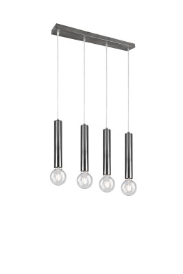 LAMPA WISZĄCA CLERMONT 4 NIKIEL 313400407