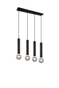 LAMPA WISZĄCA CLERMONT 4 CZARNY 313400432
