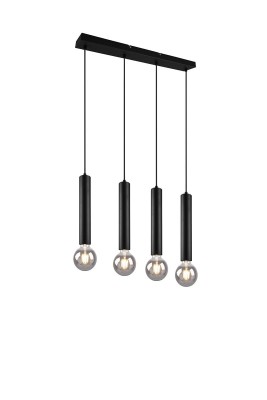 LAMPA WISZĄCA CLERMONT 4 CZARNY 313400432