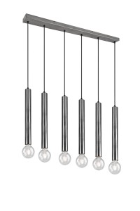 LAMPA WISZĄCA CLERMONT 6 NIKIEL 313400607