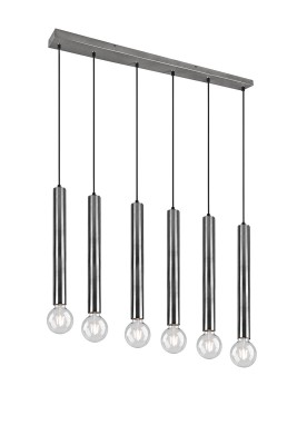 LAMPA WISZĄCA CLERMONT 6 NIKIEL 313400607