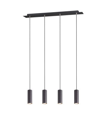 LAMPA WISZĄCA MARLEY 4 CZARNY 312400432