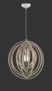 LAMPA WISZĄCA BOOLAN JASNE DREWNO 305900130