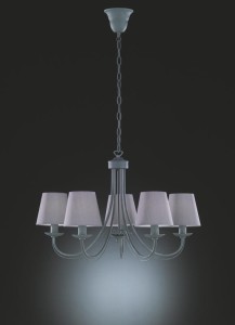 LAMPA WISZĄCA CORTEZ 5 SZARY 110600578