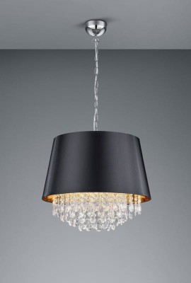 LAMPA WISZĄCA LORELEY 3 CZARNY 309300302