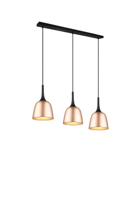 LAMPA WISZĄCA CHIRON 3 ZŁOTY 310800308