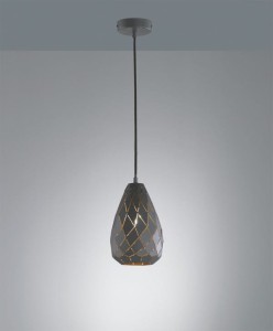 LAMPA WISZĄCA ONYX ANTRACYT 301300142