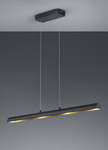 LAMPA WISZĄCA RAMIRO CZARNY 376410402