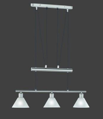 LAMPA WISZĄCA STAMINA 3 NIKIEL 3751031-07