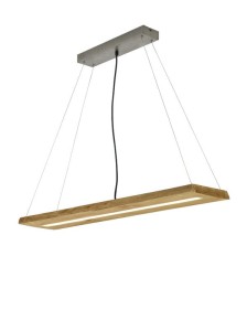 LAMPA WISZĄCA BRAD LED DREWNO 323710130