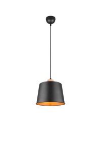 LAMPA WISZĄCA HARRIS 1 CZARNY 312700132