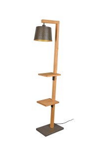 LAMPA PODŁOGOWA RODRIGO NIKIEL ANTYCZNY 402690167