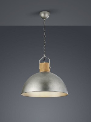 LAMPA WISZĄCA DELHI 1 NIKIEL ANTYCZNY 303400167