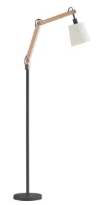 LAMPA PODŁOGOWA JANKO DREWNO 407700114
