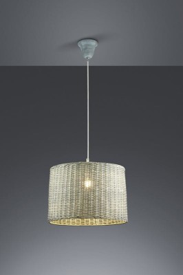 LAMPA WISZĄCA ROTIN SZARY 310900111