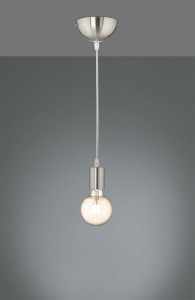 LAMPA WISZĄCA CORD 1 NIKIEL 310100107