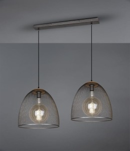 LAMPA WISZĄCA IVAR 2 ANTYCZNY NIKIEL 309000267