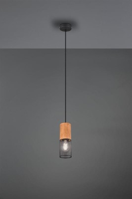 LAMPA WISZĄCA TOSH 1 CZARNY 304300132