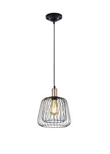 LAMPA WISZĄCA SANNA CZARNY 300900102