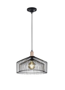 LAMPA WISZĄCA TANJA CZARNY 300700102