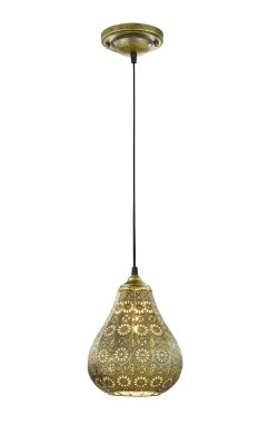 LAMPA WISZĄCA JASMIN ZŁOTY 303700104