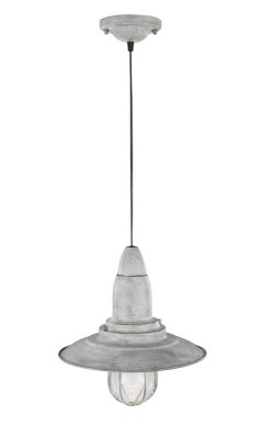 LAMPA WISZĄCA FISHERMAN SZARY ANTYCZNY 304500161