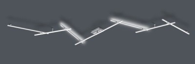 PLAFON INDIRA 2 LED NIKIEL 674610707