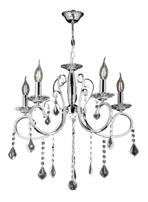 Lampa wisząca W-1637/5 CHROM