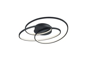 PLAFON GALE LED CZARNY 673916032
