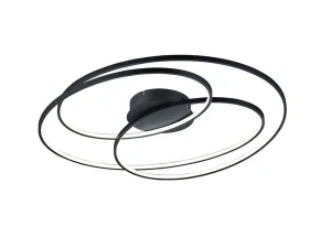PLAFON GALE 2 LED CZARNY 673918032
