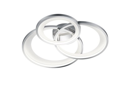 PLAFON GRANADA 2 LED 36W CHROM 673810306