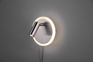 KINKIET JORDAN LED NIKIEL MAT 229210207