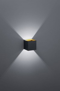 KINKIET LOUIS LED CZARNY/ZŁOTY 223310132