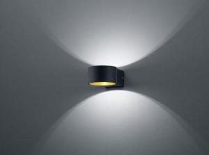 KINKIET LACAPO LED CZARNY/ZŁOTY 223410132