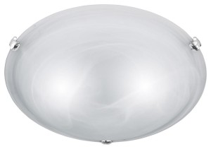 PLAFON ADRIAN 2 NIKIEL MAT/BIAŁY 6105021-01