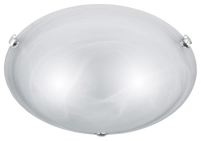 PLAFON ADRIAN 2 NIKIEL MAT/BIAŁY 6105021-01