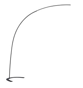 LAMPA PODŁOGOWA SHANGHAI LED CZARNY 427511802