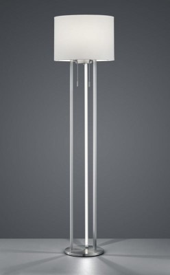 LAMPA PODŁOGOWA TANDORI LED NIKIEL MAT/BIAŁY 475410207