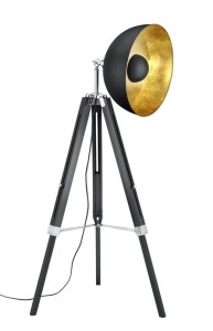 LAMPA PODŁOGOWA LIEGE CZARNY/ZŁOTY 407800132