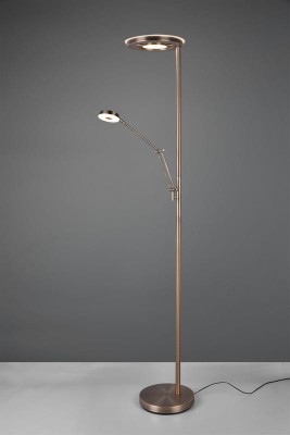 LAMPA PODŁOGOWA BARRIE LED MOSIĄDZ 424210304