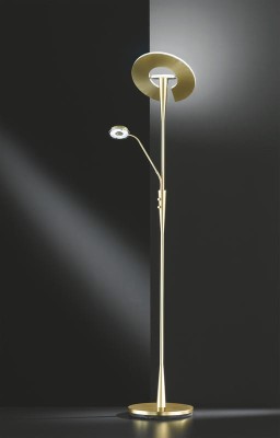 LAMPA PODŁOGOWA QUEBEC LED MOSIĄDZ MAT 422710308