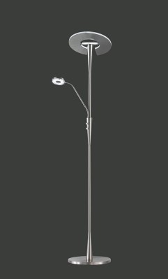LAMPA PODŁOGOWA QUEBEC LED NIKIEL MAT 422710307