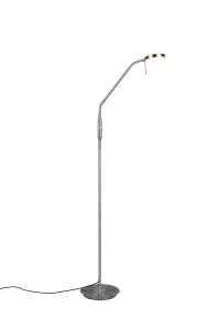 LAMPA PODŁOGOWA MONZA LED NIKIEL 423310107