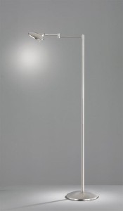 LAMPA PODŁOGOWA KAZAN LED NIKIEL 474790107